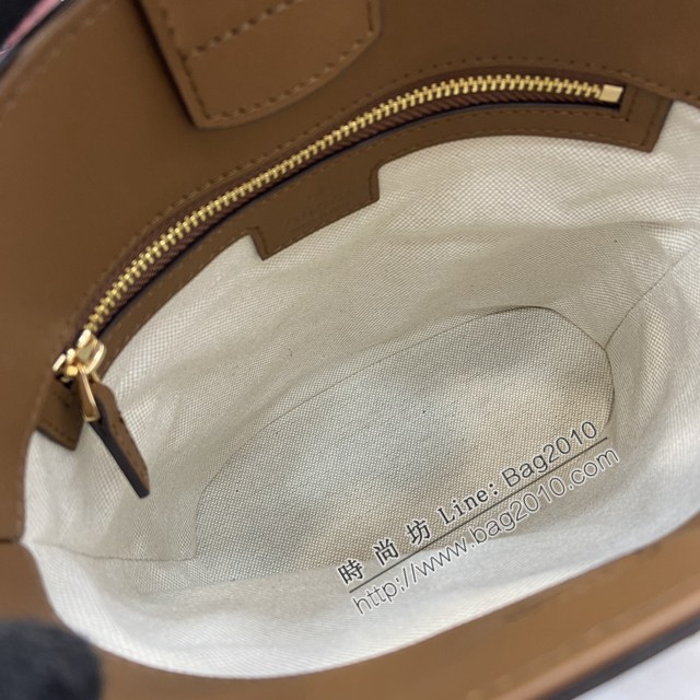 Gucci專櫃古馳2025春夏系列最新款檔案桶包手提單肩斜挎女包 jh2609型號：833665